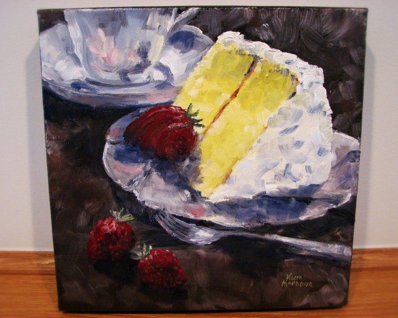 Strawberries and Cake